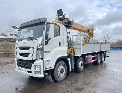 ISUZU GIGA (44т) КМУ XCMG SQS400-5 (16т) БОРТ 8,2×2,5×0,6м